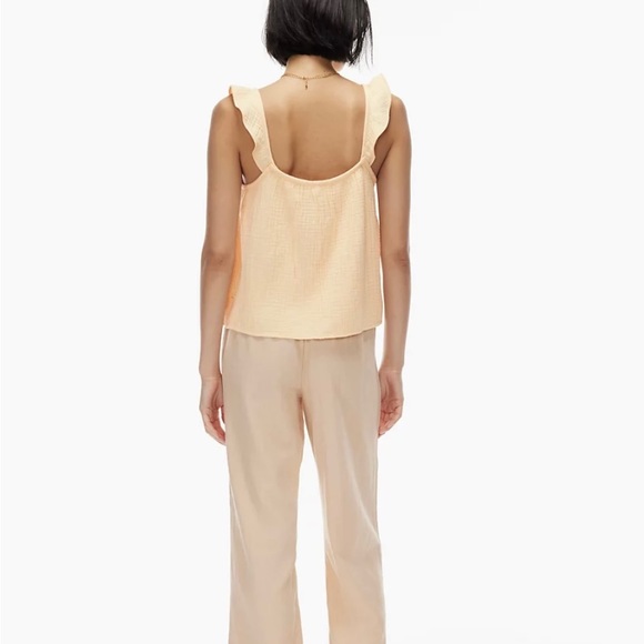 Aritzia Wilfred Free Isle Blouse in White Size Medium - Picture 5 of 5